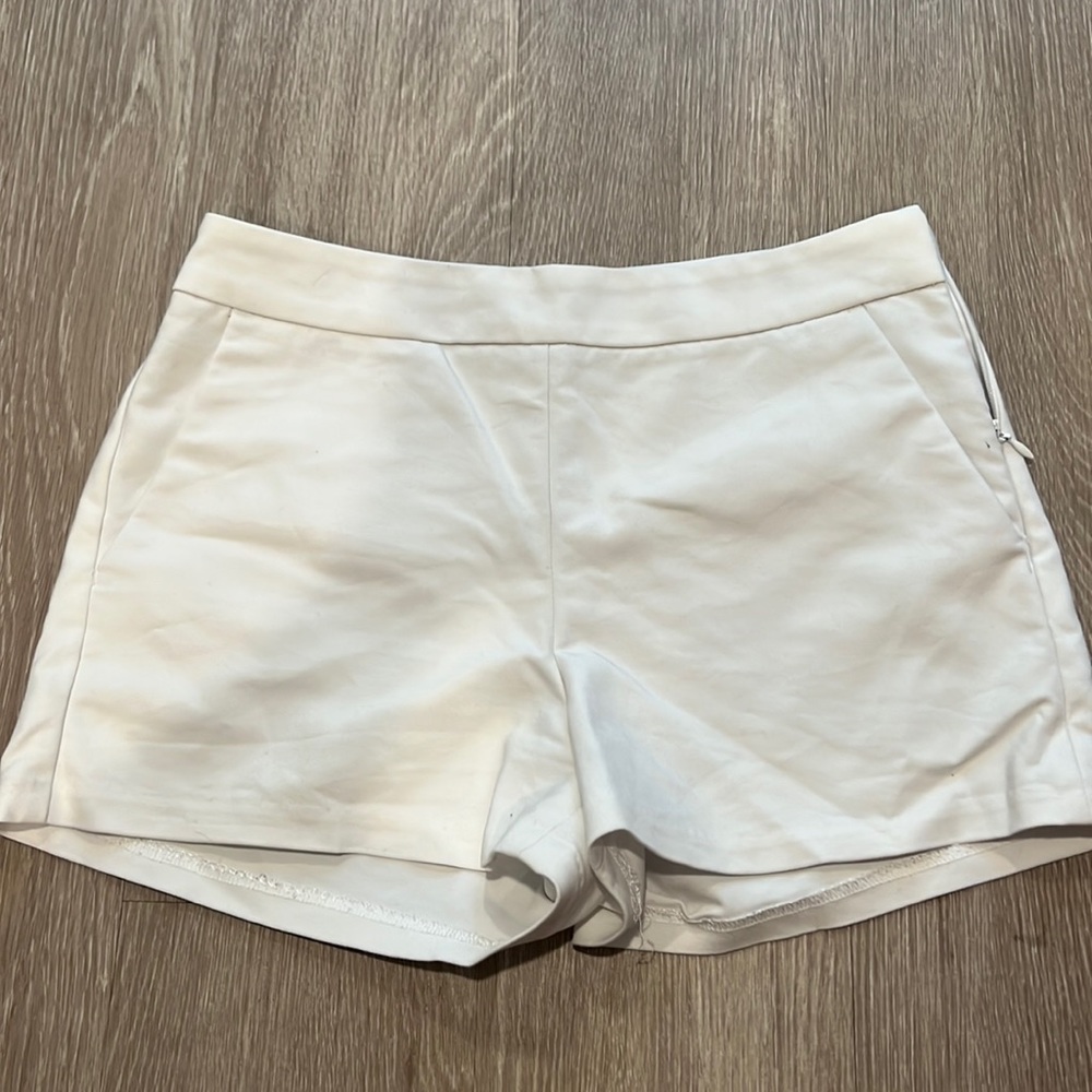 Express white shorts